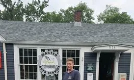Rattenbury's Auto Works storefront on Chief Justice Cushing Highway